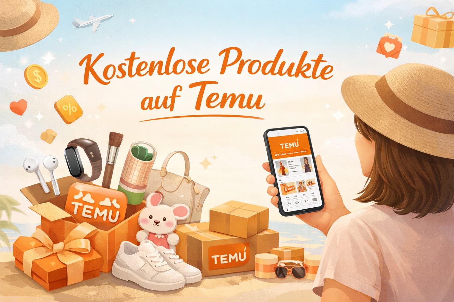 Kostenlose Produkte auf Temu: So funktioniert die App wirklich