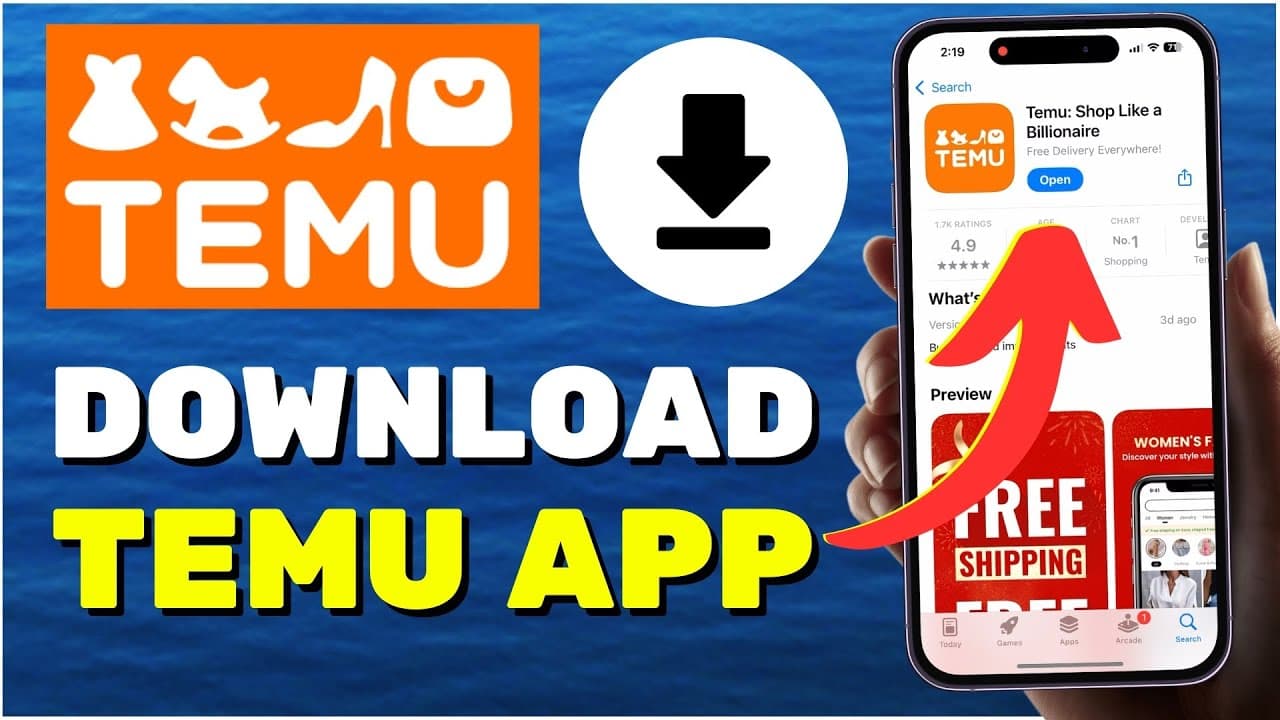 Aktualisierungen und neue Funktionen der Temu-App für iOS